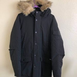 Carharty WIP Anchorage parka, Mens small, black